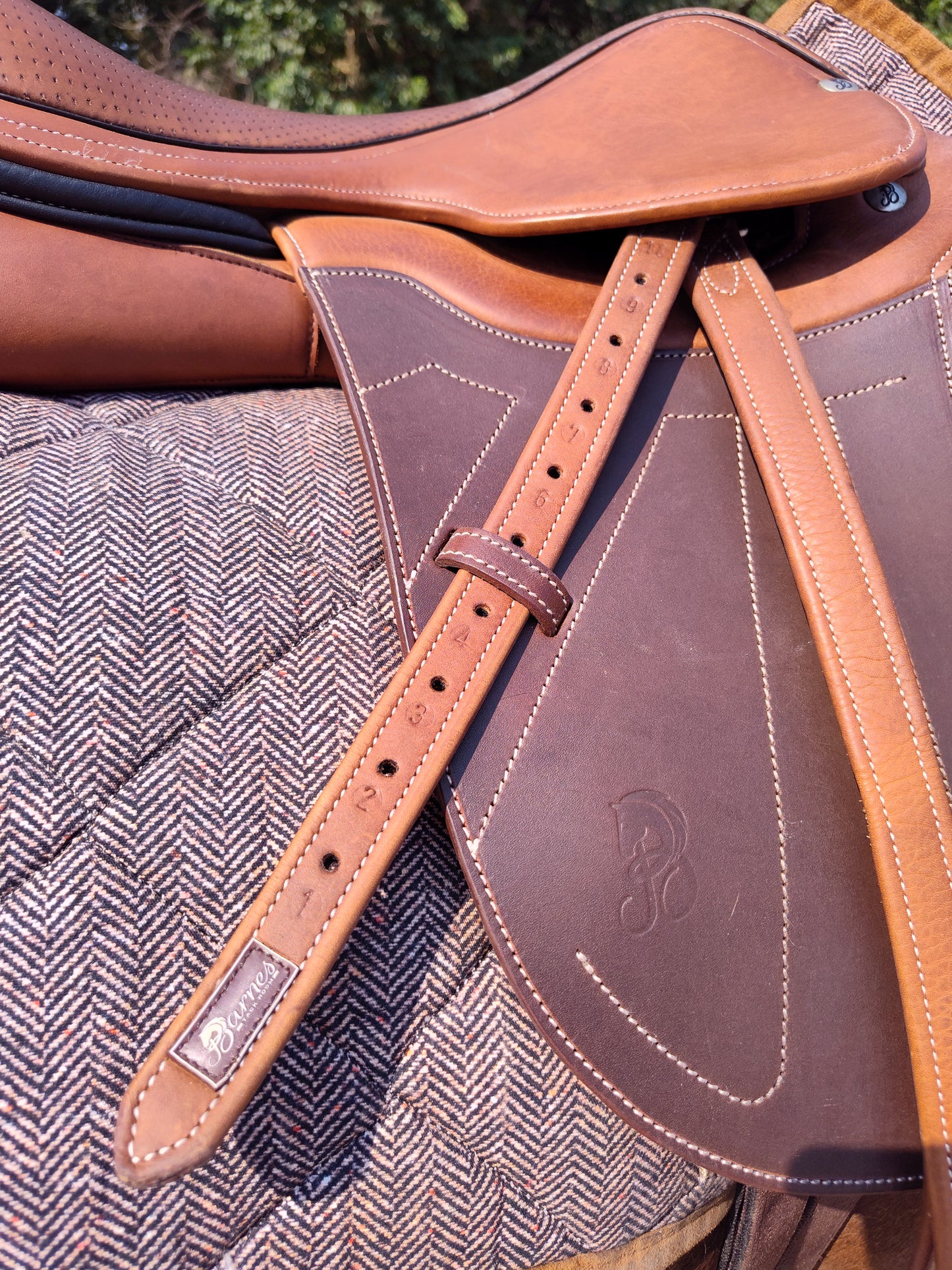 Nylon Lined Stirrup Leathers - In Stock