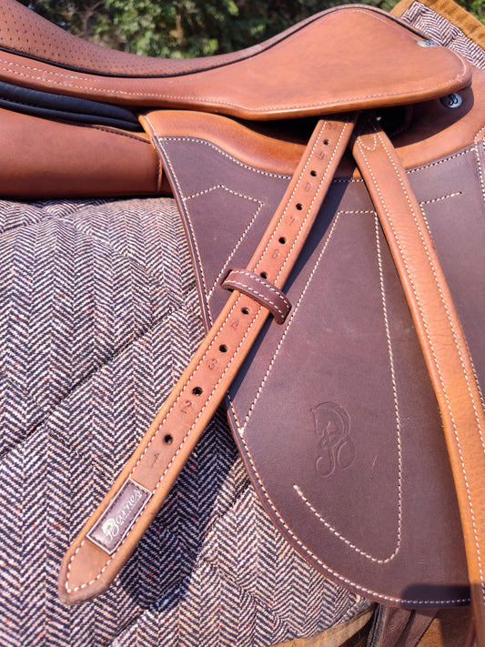 Nylon Lined Stirrup Leathers - In Stock