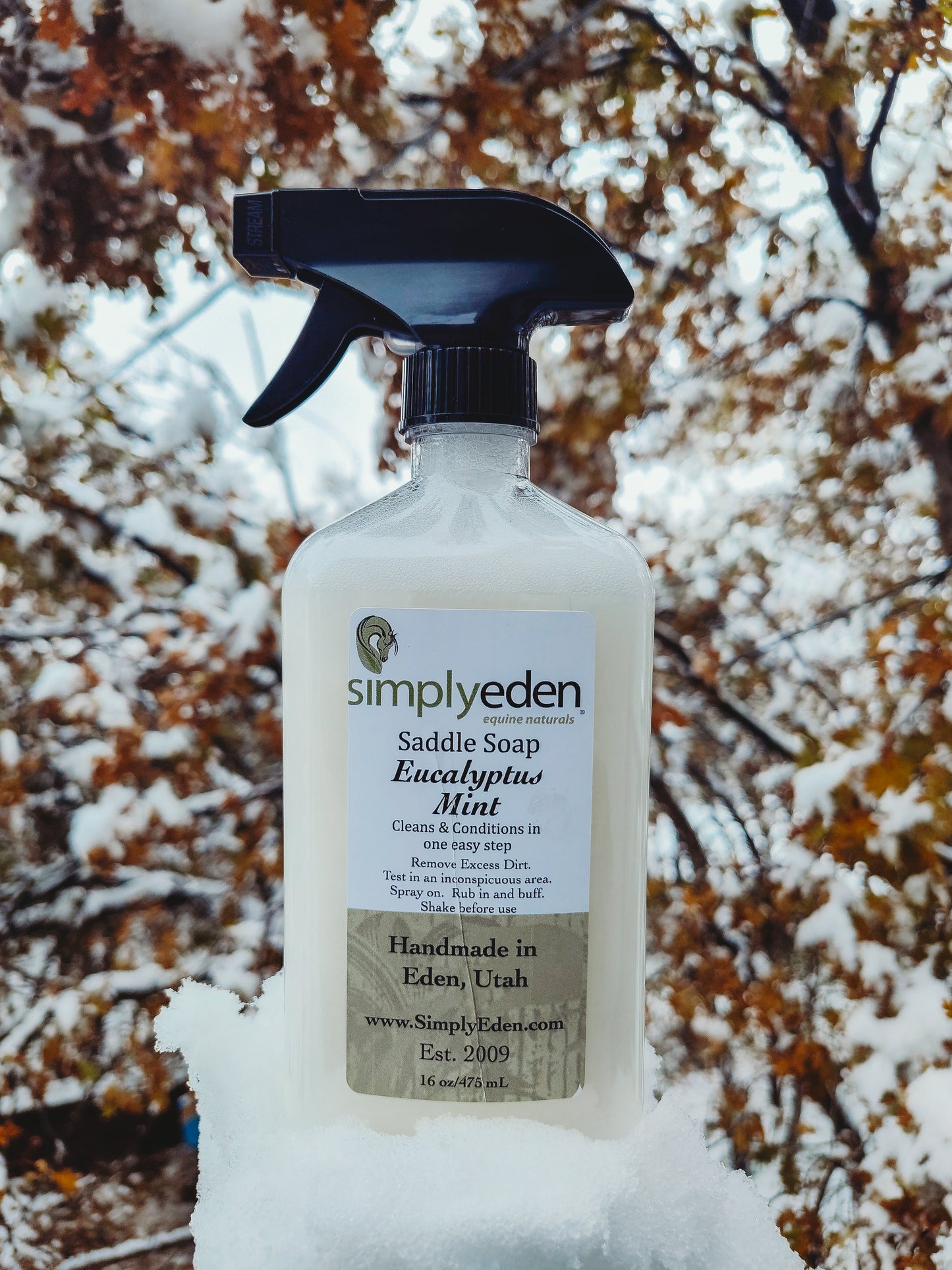 Simply Eden's All Natural Saddle Soap and Conditioner