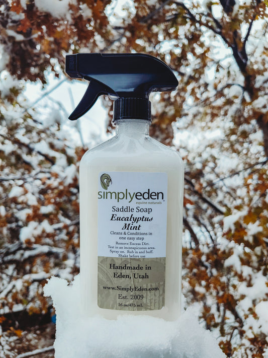 Simply Eden's All Natural Saddle Soap and Conditioner