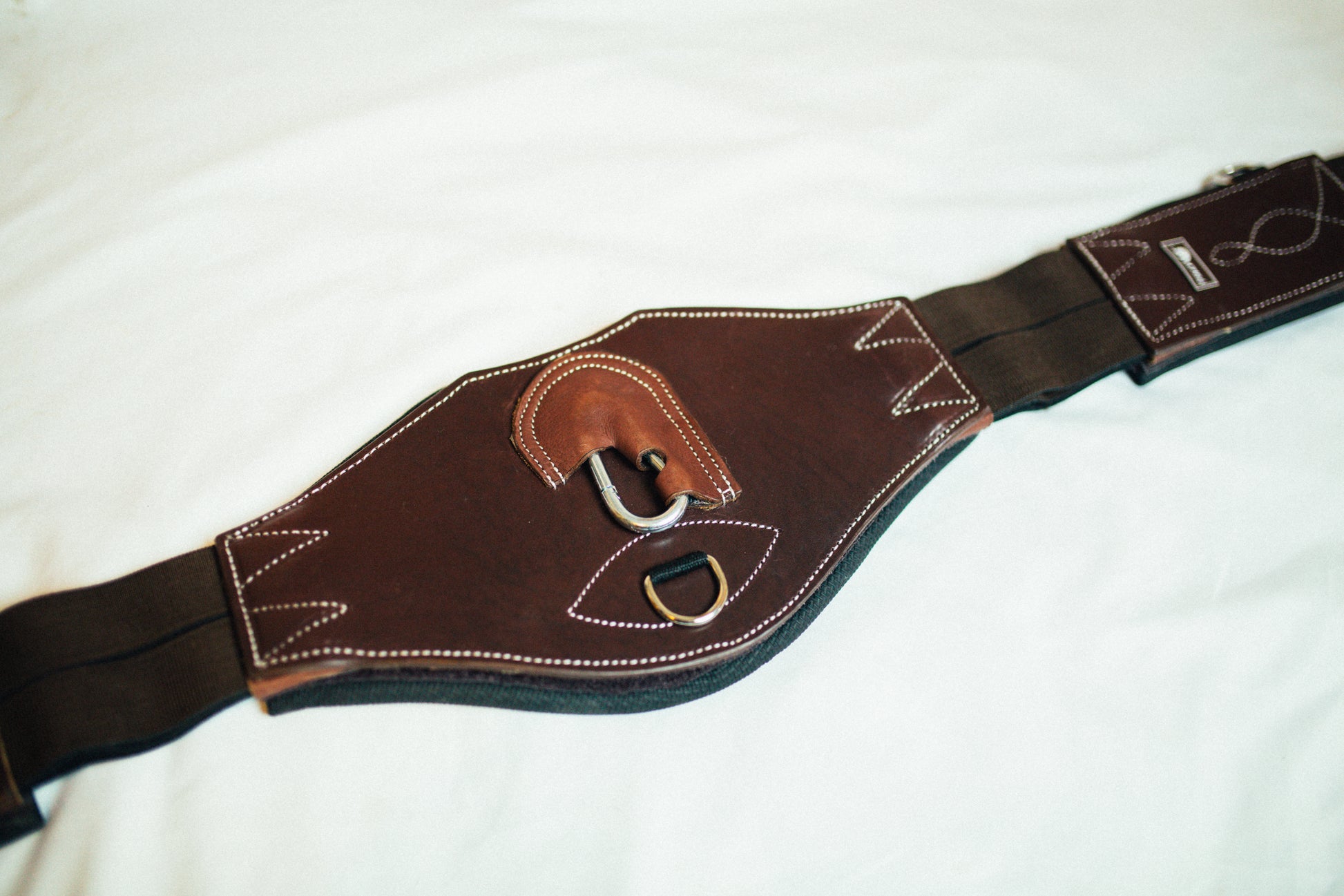 Oak colored leather